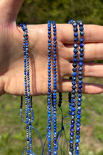Charger l'image dans la galerie, Perles en lapis-lazuli facettées entre 2 et 4mm