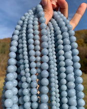 Charger l'image dans la galerie, Perles en angélite entre 4 et 12mm AD