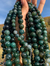 Charger l'image dans la galerie, Perles en agate mousse entre 2 et 12mm