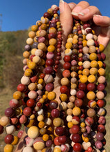 Charger l'image dans la galerie, Perles en jaspe mookaite entre 2 et 12mm