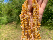 Charger l'image dans la galerie, Perles en aventurine jaune, forme chips