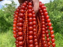 Charger l'image dans la galerie, Perles en cornaline entre 4 et 14mm