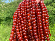 Charger l'image dans la galerie, Perles en cornaline / agate rouge entre 4 et 14mm CAU