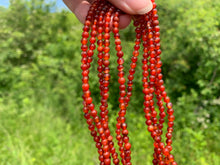 Charger l'image dans la galerie, Perles en cornaline / agate rouge entre 4 et 14mm CAU