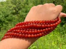 Charger l'image dans la galerie, Perles en cornaline / agate rouge entre 4 et 14mm CAU