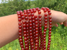Charger l'image dans la galerie, Perles en cornaline / agate rouge entre 4 et 14mm CAU