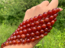 Charger l'image dans la galerie, Perles en cornaline / agate rouge entre 4 et 14mm CAU
