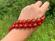 Charger l'image dans la galerie, Perles en cornaline / agate rouge entre 4 et 14mm CAU