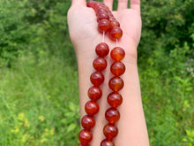 Charger l'image dans la galerie, Perles en cornaline / agate rouge entre 4 et 14mm CAU