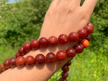Charger l'image dans la galerie, Perles en cornaline / agate rouge entre 4 et 14mm CAU