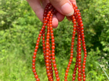Charger l'image dans la galerie, Perles en cornaline / agate rouge entre 4 et 14mm CAD