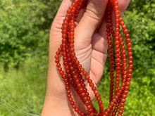 Charger l'image dans la galerie, Perles en cornaline / agate rouge entre 4 et 14mm CAD