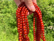 Charger l'image dans la galerie, Perles en cornaline / agate rouge entre 4 et 14mm CAD