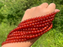 Charger l'image dans la galerie, Perles en cornaline / agate rouge entre 4 et 14mm CAD