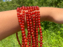 Charger l'image dans la galerie, Perles en cornaline / agate rouge entre 4 et 14mm CAD