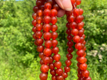 Charger l'image dans la galerie, Perles en cornaline / agate rouge entre 4 et 14mm CAD