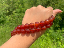 Charger l'image dans la galerie, Perles en cornaline / agate rouge entre 4 et 14mm CAD