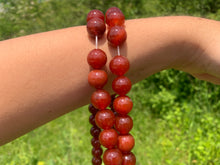 Charger l'image dans la galerie, Perles en cornaline / agate rouge entre 4 et 14mm CAD