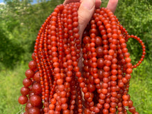 Charger l'image dans la galerie, Perles en cornaline / agate rouge entre 4 et 14mm CAT