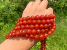 Charger l'image dans la galerie, Perles en cornaline / agate rouge entre 4 et 14mm CAT