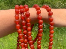 Charger l'image dans la galerie, Perles en cornaline / agate rouge entre 4 et 14mm CAT