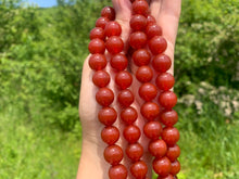 Charger l'image dans la galerie, Perles en cornaline / agate rouge entre 4 et 14mm CAT