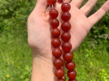 Charger l'image dans la galerie, Perles en cornaline / agate rouge entre 4 et 14mm CAT