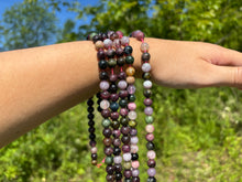 Charger l'image dans la galerie, Perles en tourmaline multicolore entre 6 et 8mm