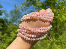 Charger l'image dans la galerie, Perles en agate fleurie entre 6 et 10mm AFD