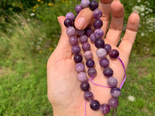Charger l'image dans la galerie, Perles en sugillite entre 6 et 10mm