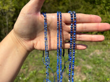 Charger l'image dans la galerie, Perles en lapis-lazuli facettées entre 2 et 4mm