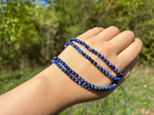 Charger l'image dans la galerie, Perles en lapis-lazuli facettées entre 2 et 4mm