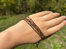 Charger l'image dans la galerie, Perles en oeil de tigre facettées entre 2 et 4mm