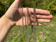 Charger l'image dans la galerie, Perles en quartz fumé facettées entre 2 et 4mm