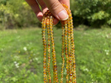 Charger l'image dans la galerie, Perles en ambre, couleur jaune, 4,5mm