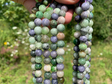 Charger l'image dans la galerie, Perles en zoïsite et tanzanite entre 4 et 8mm