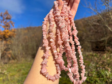 Charger l'image dans la galerie, Perles en opale commune rose, forme chips