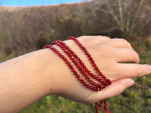 Charger l'image dans la galerie, Perles en cornaline facettée entre 2 et 4mm