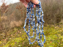 Charger l'image dans la galerie, Perles en aventurine bleue, forme chips