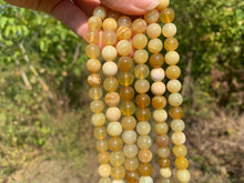 Charger l'image dans la galerie, Perles en opale commune jaune entre 6 et 10mm