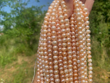 Charger l'image dans la galerie, Perles de culture rose doré