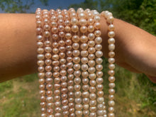 Charger l'image dans la galerie, Perles de culture rose doré