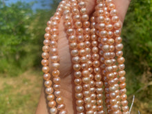 Charger l'image dans la galerie, Perles de culture rose doré