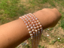 Charger l'image dans la galerie, Perles de culture rose doré