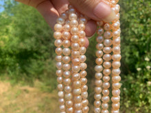 Charger l'image dans la galerie, Perles de culture rose doré