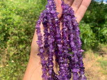 Charger l'image dans la galerie, Perles en améthyste, forme chips