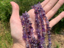 Charger l'image dans la galerie, Perles en améthyste, forme chips