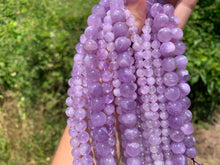Charger l'image dans la galerie, Perles en améthyste lavande entre 6 et 10mm ALT