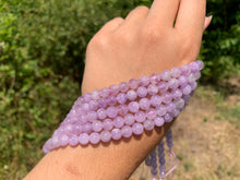 Charger l'image dans la galerie, Perles en améthyste lavande entre 6 et 10mm ALT
