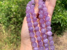 Charger l'image dans la galerie, Perles en améthyste lavande entre 6 et 10mm ALT